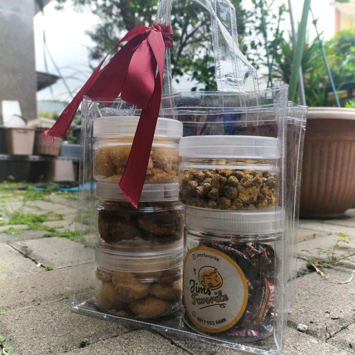 20x10x20 tas mika transparan 20*10*20 Tas mika hampers tas souvenir