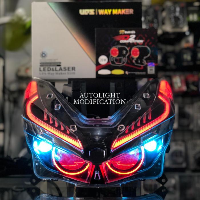 PROMO BILED VARIO 125 150 LED NEW CUSTOM BILED UPS WAYMAKER S500