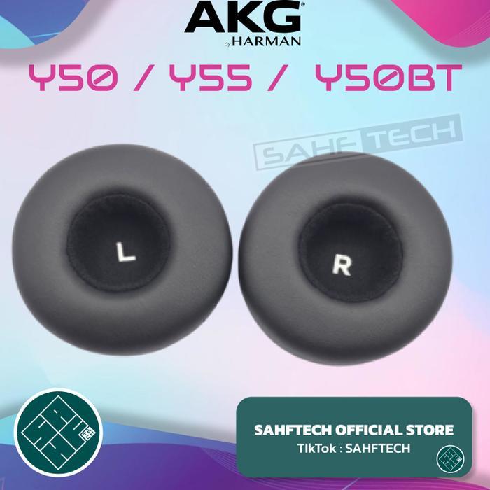 Diskon Busa Foam Akg Y50 / Y55 / Y50Bt Earpad Ear Pad Earcup Ear Cup Cushion Bantalan Headband Head