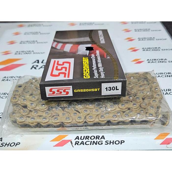 Terbagus Rantai Sss 520 Hsbt - 120L / 130L - Original Gold Sss Terlaris