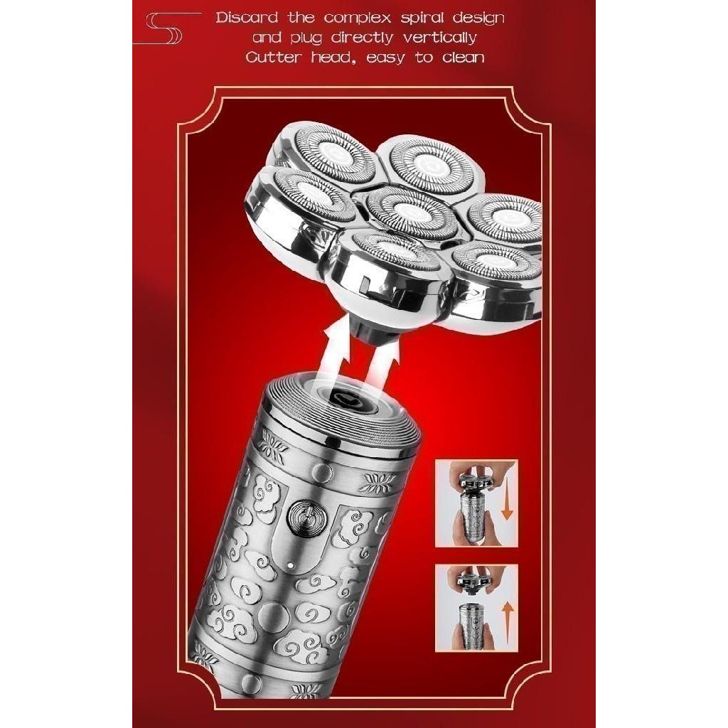 KEMEI KM-1523 - 4D Electric Shaver Powerful Speed Feeling