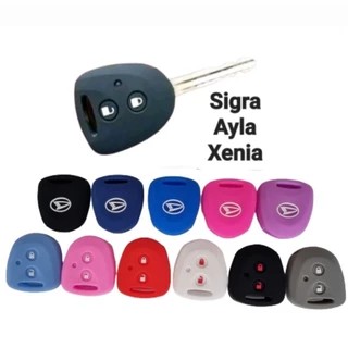 Silikon Cover Remote Kunci Mobil Sigra Grand Xenia Ayla Kondom Case Sarung Kunci Mobil Daihatsu Teri