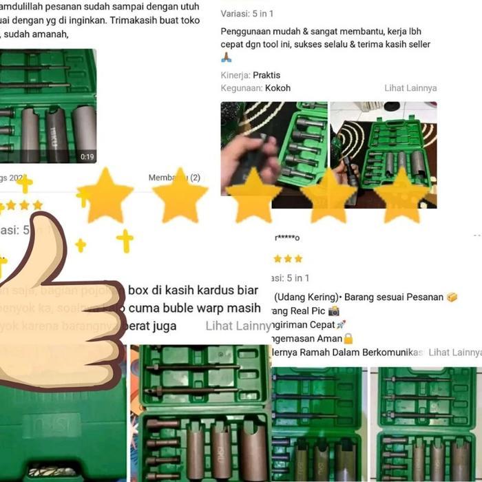 ISKU Treker Bearing Puller Set 5 Pcs CVT Treker Grip On Treker Bearing Puller Set