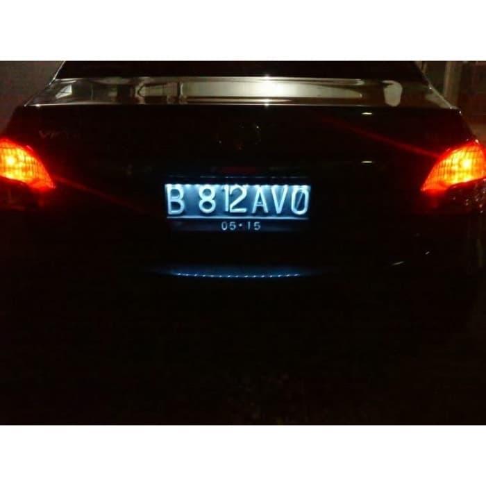 PLAT NOMOR MOBIL LAMPU LED / PLAT MOBIL PREMIUM / PLAT MOBIL ACRYLIC