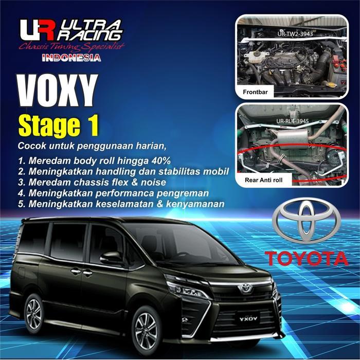 STAGE1 Aksesoris Stabiliser Strutbar ULTRA RACING Toyota Voxy