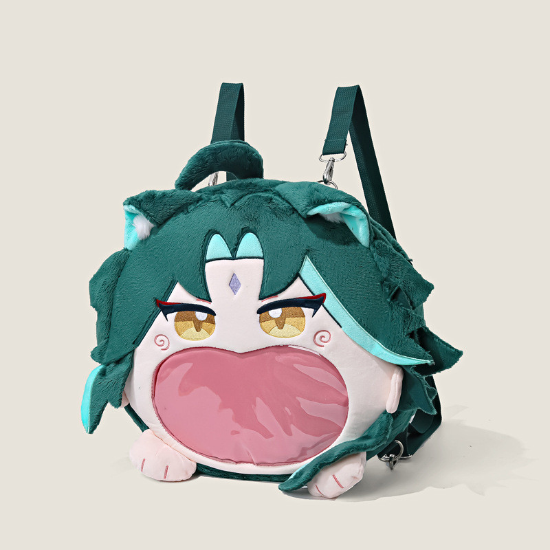 Genshin ImpactCartoon Personalized Large Capacity Student Backpack Itabag Anime Peripheral Holiday