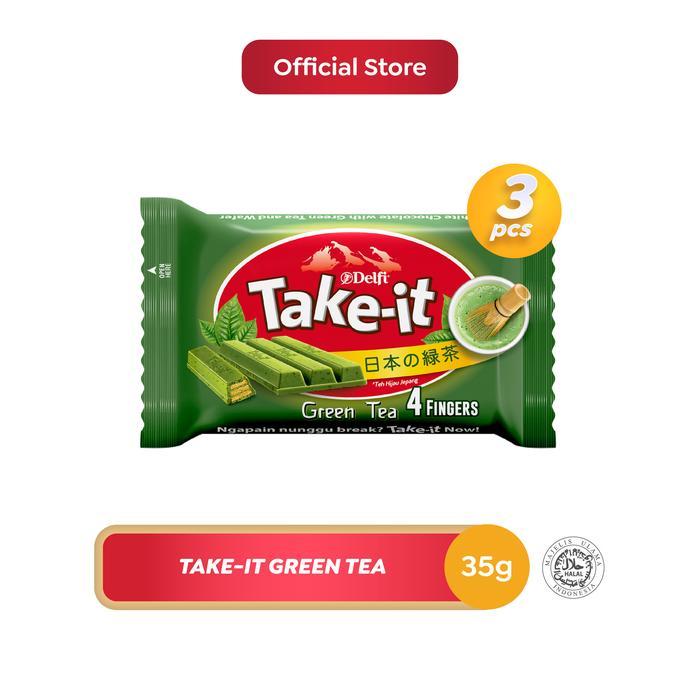 Delfi Take-it Green Tea 35 g - 3 Pcs