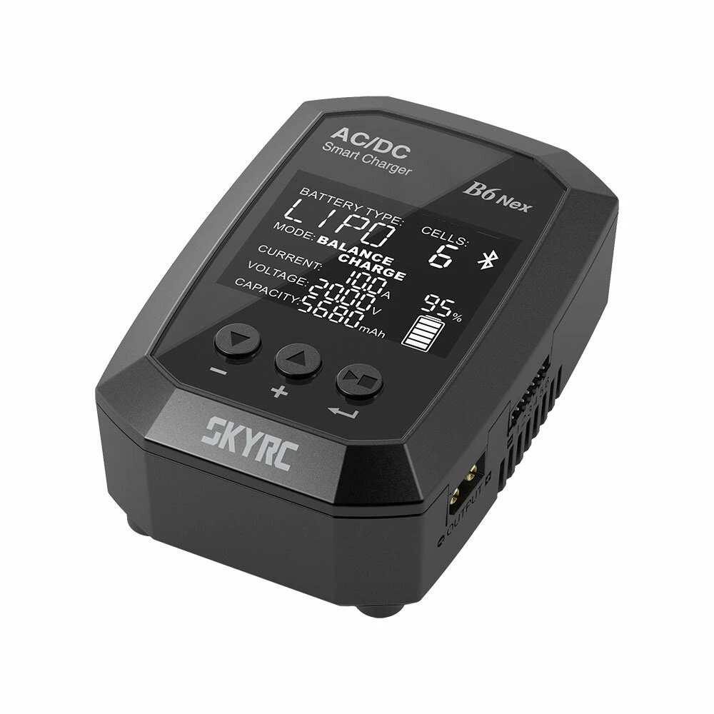 PROMO HARI INI  SKYRC B6 Nex AC 50W DC 200W 10A GaN Power 5.0 Bluetooth APP Battery Charger for LiPo