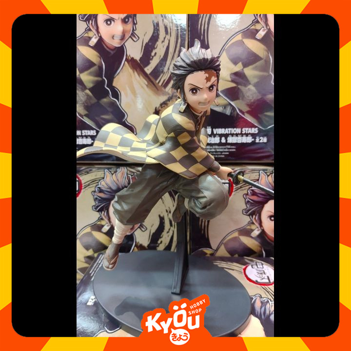 PVC Figure Tanjiro Kamado - Vibration Stars Sepia Color Ver. (15cm)