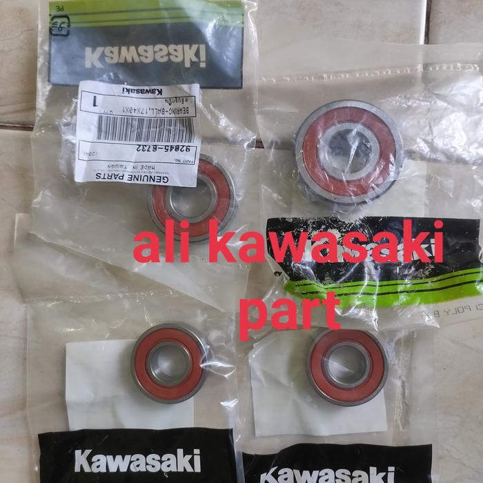 Laher Bearing Roda Tromol Depan Belakang Ninja 250 Z250 Original