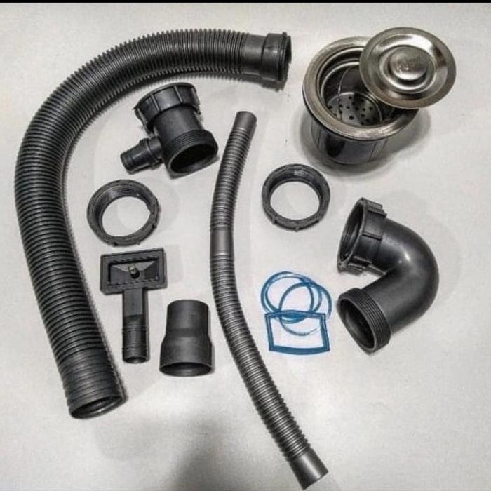 kitchen sink hitam golden hand 5040