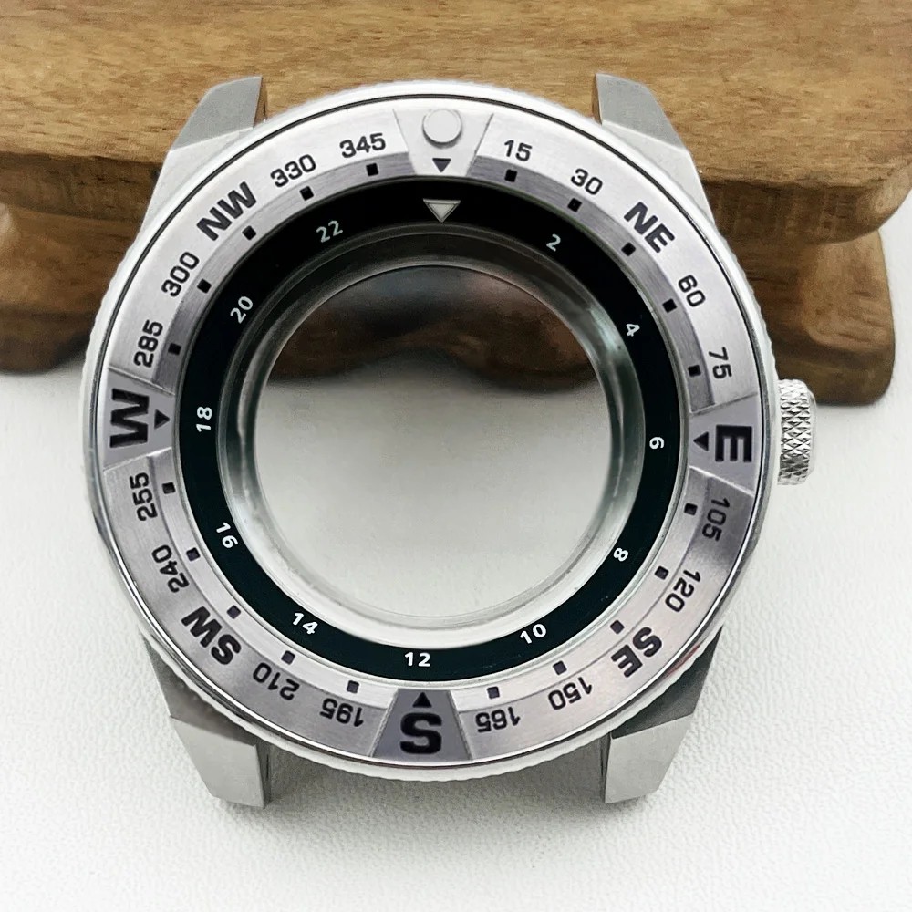 Mod Samurai King Watch Case NH35 NH36 Case Fit For NH34 NH35 NH36 7S26 Automatic Movement Sapphire