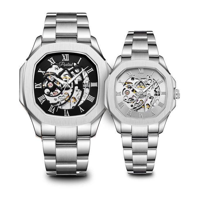 Jam Tangan Couple Parlent Gallant Steel & Gallant Femme Steel