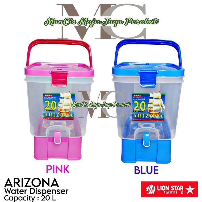 Terbaru Dispenser Air Lionstar Arizona Drink Jar 20 Liter 27 Liter Tempat Es Teh Poci Tempat Air