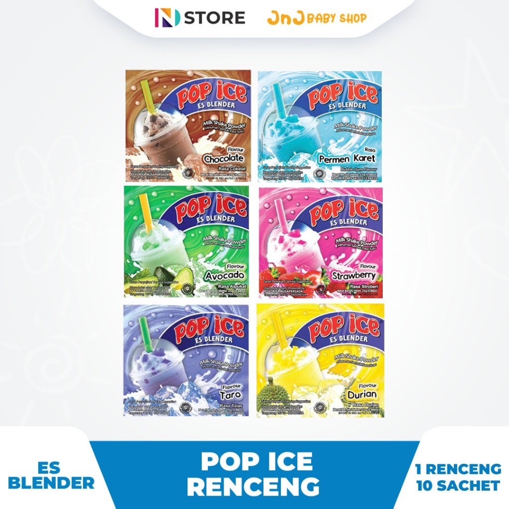 POP ICE BLUEBERRY – Es Blueberry, Segarnya Juara