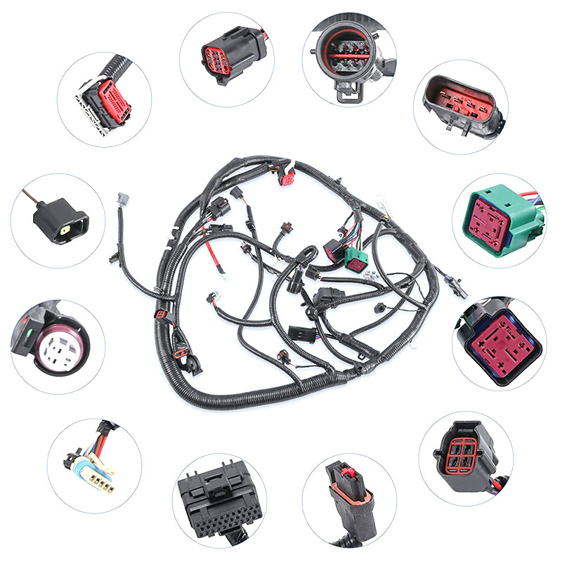 5C3Z-12B637-BA Engine Wiring Harness For Ford Super Duty 6.0L Diesel Engine 05-07 5C3Z12B637BA