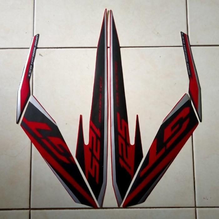 stiker Striping yamaha Mio Soul Gt 125 2016 Merah