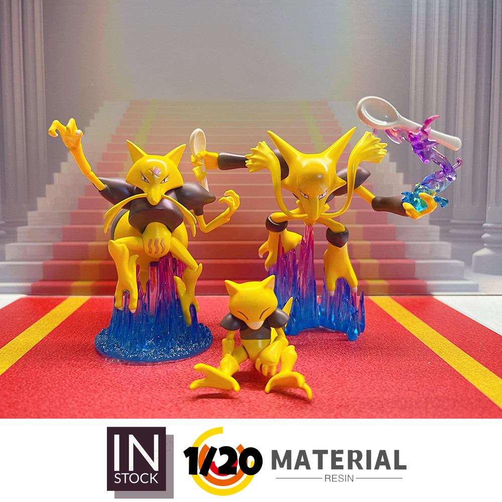 [] 1/20 Resin Figure [FT] - Abra & Kadabra & Alakazam