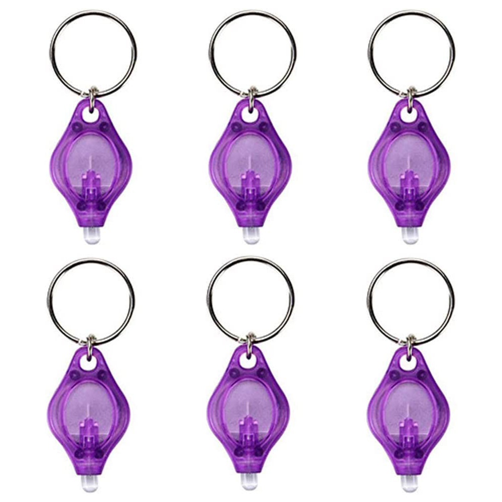LED Keychain UV Flashlight 395nm UV Light/Green Light/Red Light Mini UV Keychain Flashlights UV Ligh