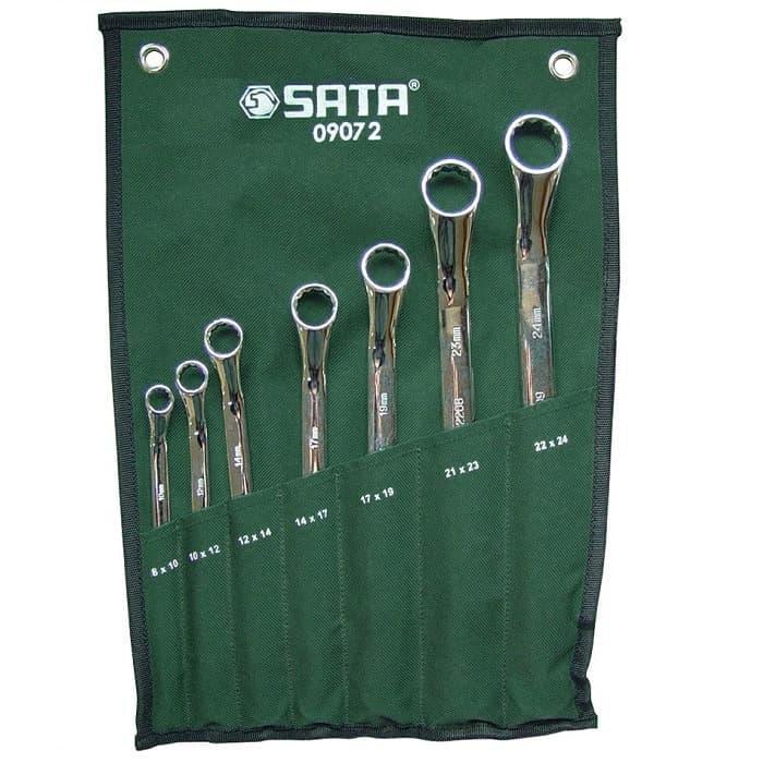 KUNCI RING SET 7 PCS METRIC 09072 SATA TOOLS