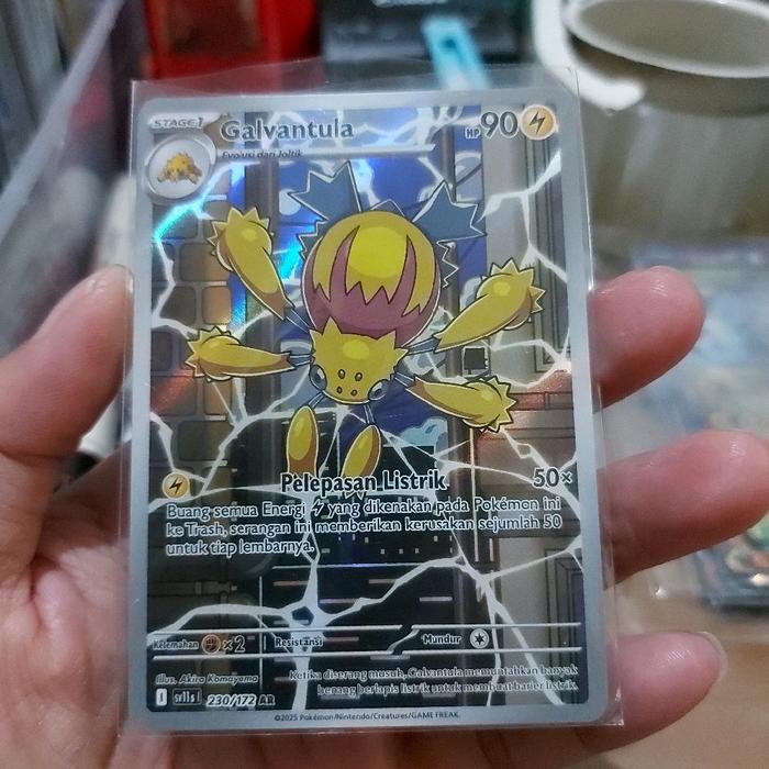 Galvantula AR sv11s pokemon kartu