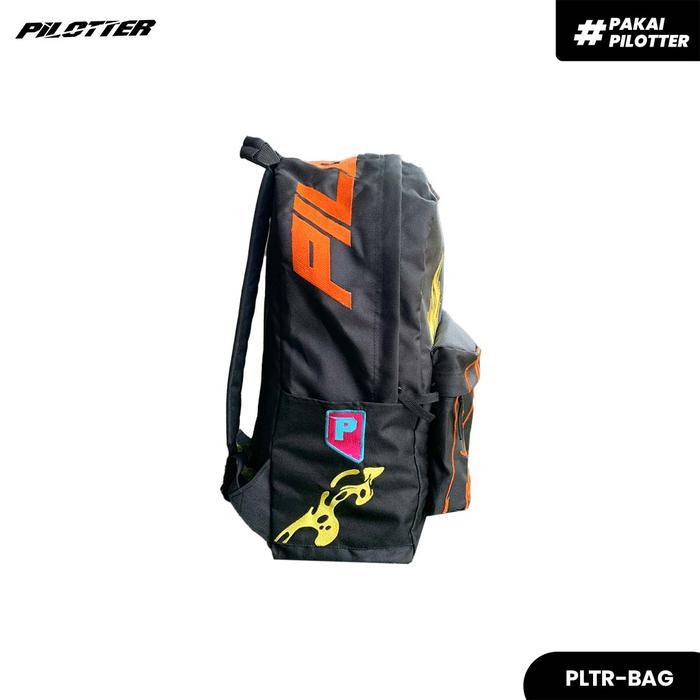 Sedia TAS RANSEL PILOTTER ABSTRACT ORANGE ORIGINAL