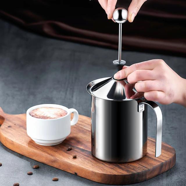 MILK FROTHER DOUBLE MESH LATTE ART MANUAL