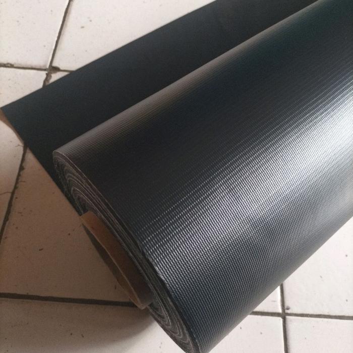 TERPAL TENDA 2X2 TERPAULIN SEMI KARET HITAM" ORIGINAL