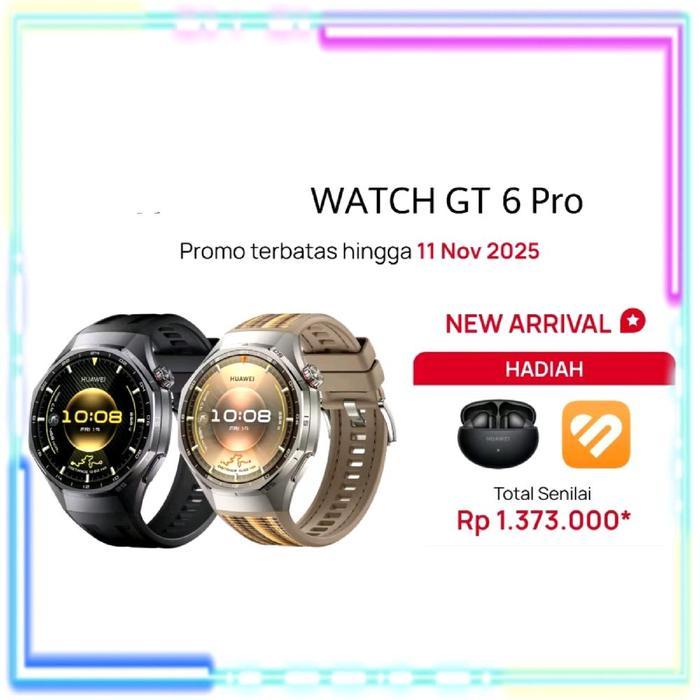 HUAWEI WATCH GT 6 PRO NEW GARANSI RESMI Original