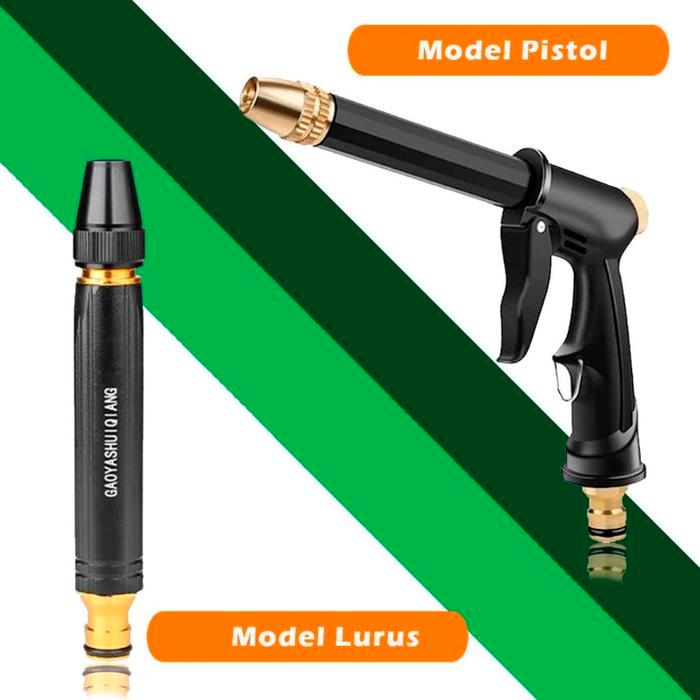 Kepala Semprotan Air Jet Spray Multifungsi Semprot Taman Steam Cuci Mobil Motor Water Nozzle High