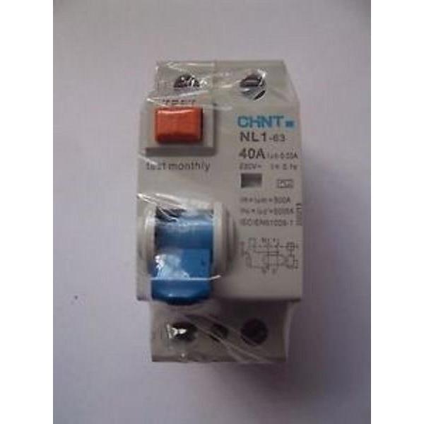 Elcb Chint Nl1 2P 40A 30Ma 6Ka Anti Kesetrum Rccb Bukan Elcb Schneider