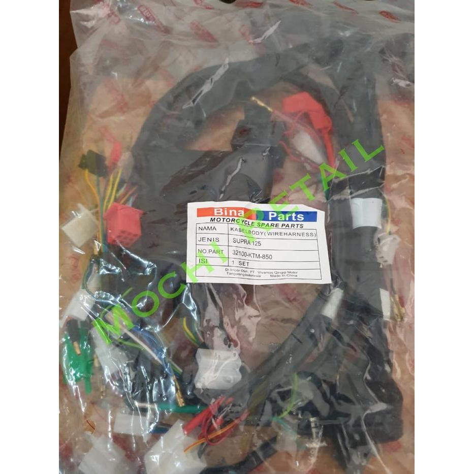 [Original] Kabel Body Supra X 125 Karbu