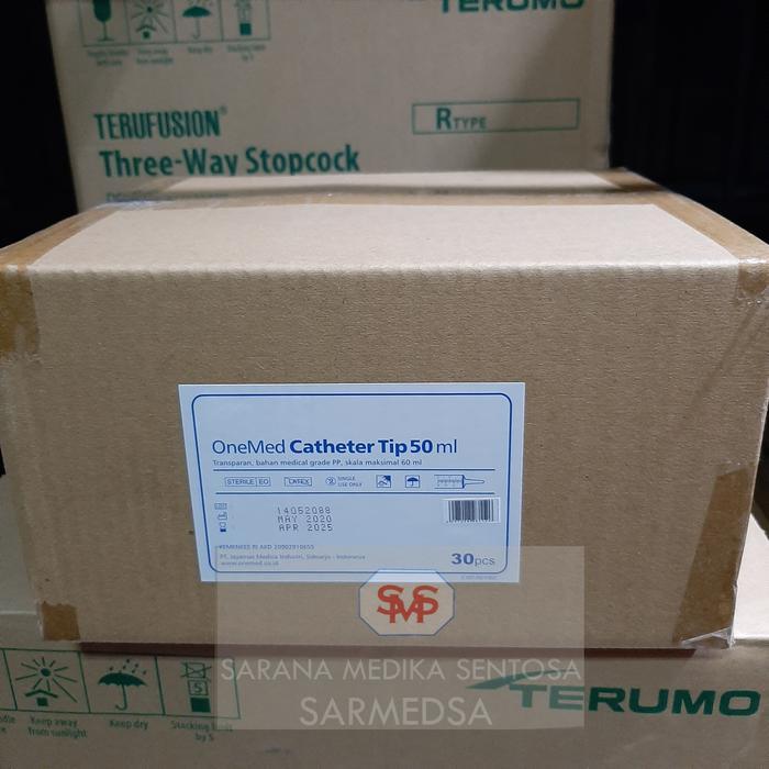 Ready Spuit 50cc Catheter Tip OneMed