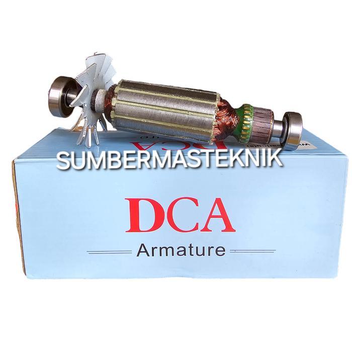 Armature Dca Asm02-100 A Angker Rotor Gurinda Tangan Dca Asm 02-100 A Asm02 100 A Original Dca