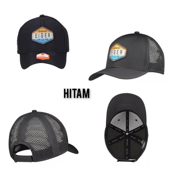 Topi Jaring Trucker Cap Hiking Trekking Outdoor Adventure Ultralight Original Eiger Retro Path Cap