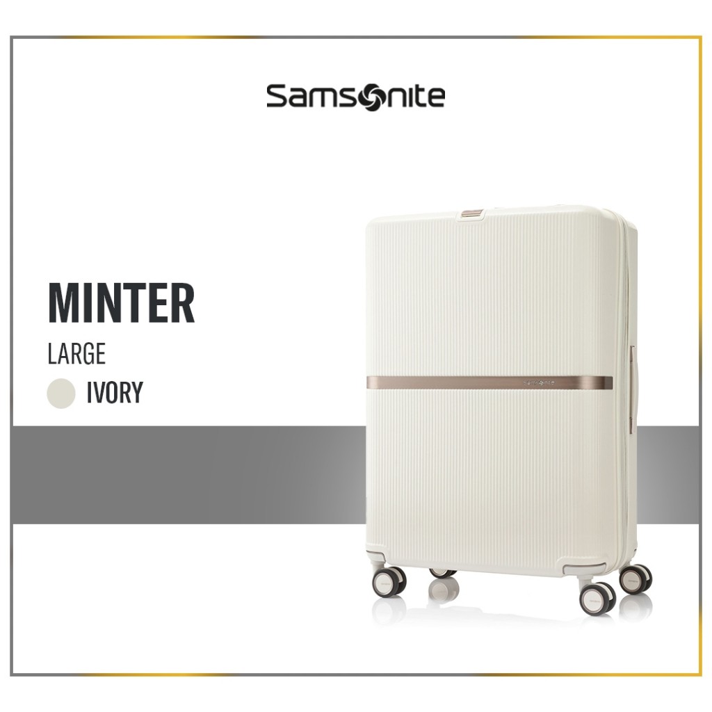 PROMO Samsonite Koper Hardcase Minter Spinner Large 28 Inch - Ivory