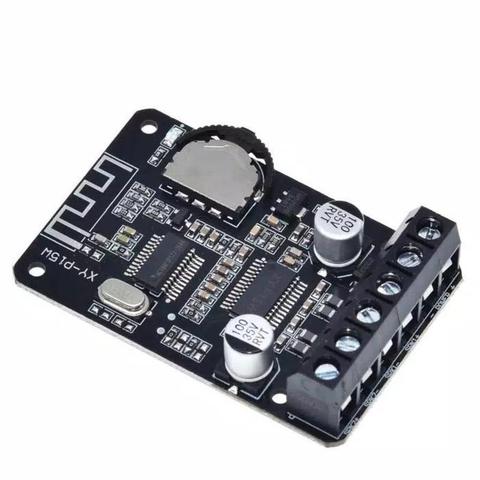 JTTOP" MODULE KIT AMPLIFIER BLUETOOTH 5.0 STEREO 2X30W 8-24V XY-P15W
