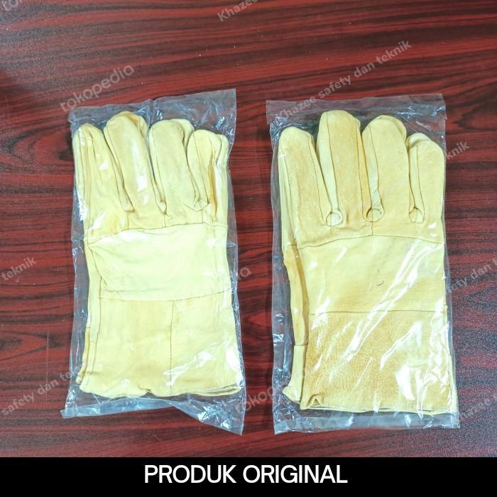 "New" Sarung tangan kulit argon / sarung tangan las Argon