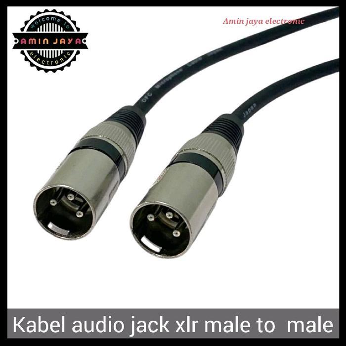 "New" Kabel jack XLR / kabel jack canon male to female / male to male /female to female