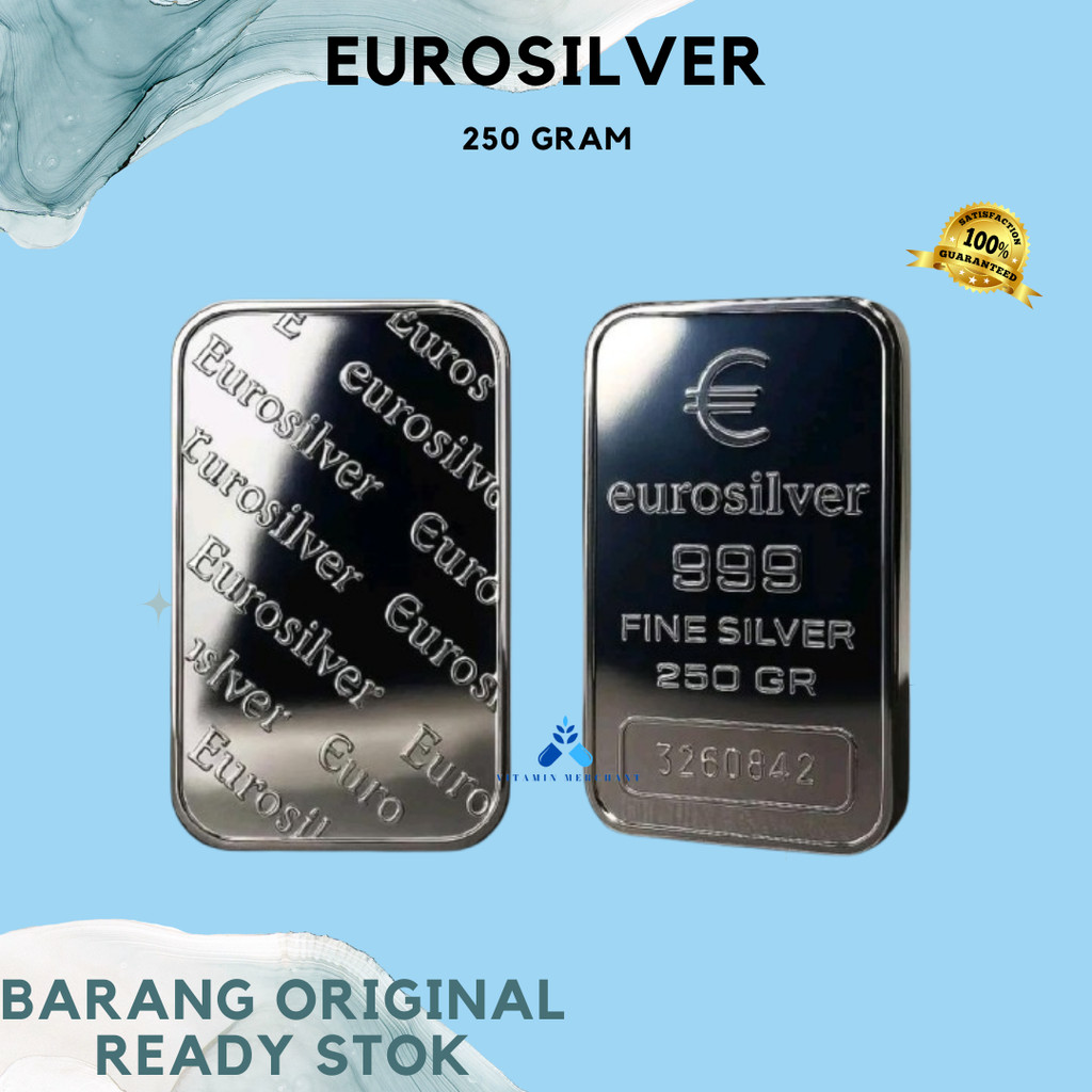 Perak Eurosilver 250 gram asli 999,9