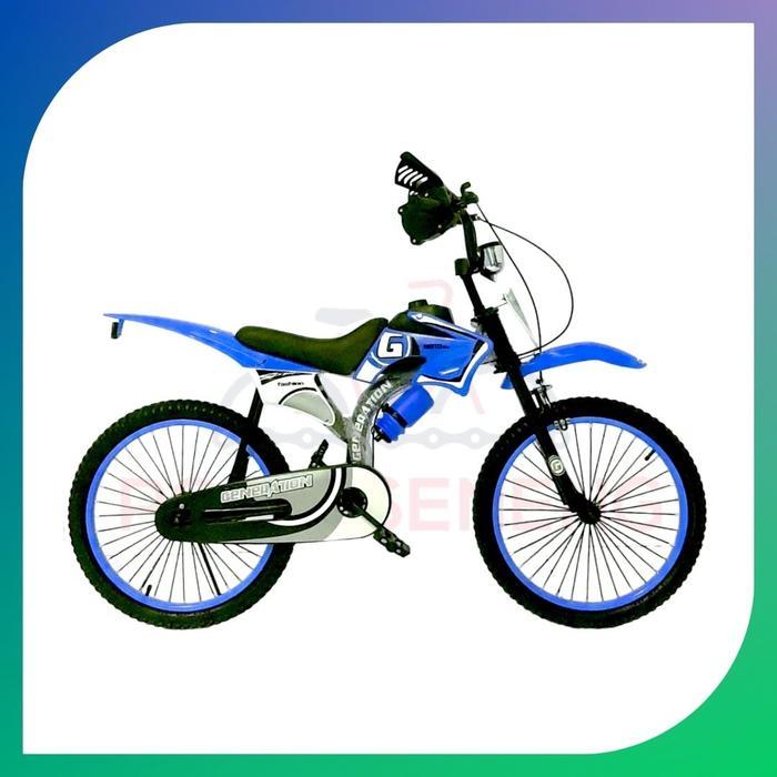 Sepeda BMX Trail Generation GE-8988 Ukuran 12/16/18/20 Inch Sepeda Anak Cowok Bersepeda Olahraga