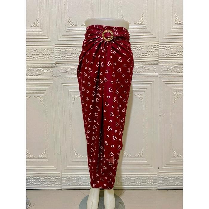 Terbaru Rok lilit Batik Jumputan / Rok Lilit Batik / Rok Lilit Batik Jumputan Series Barang