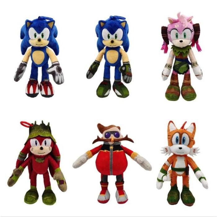 Weebitz Kids - Mainan Sonic Prime - Sonic Clip On Plush