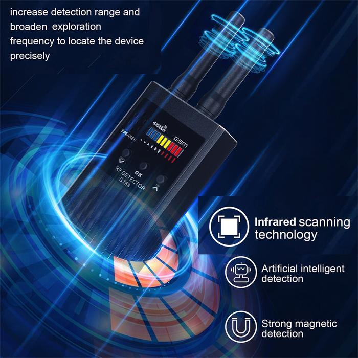 Profesi Detektor Sinyal Rf Anti-Mata-Mata Mengetuk Anti Detektor