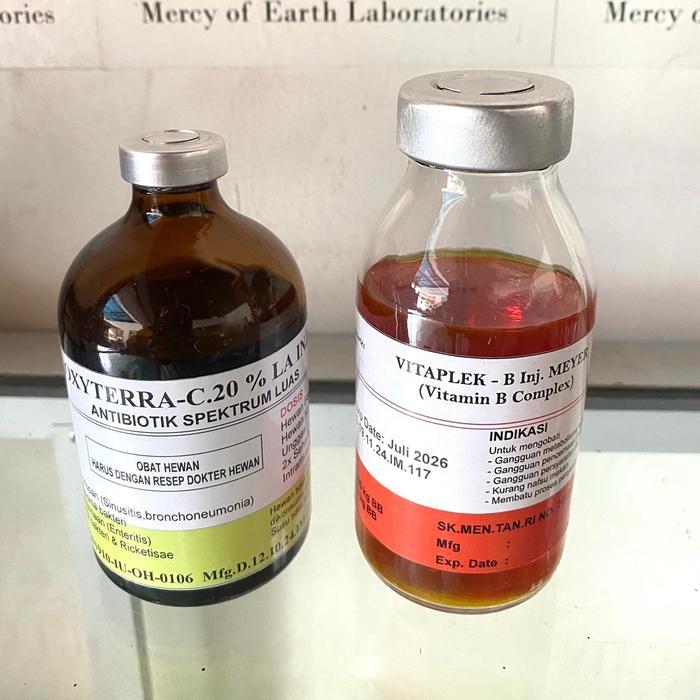 PAKET KESEHATAN HEWAN PENCEGAH PMK PENCEGAH SE ANTIBIOTIK DAN VITAMIN MEYER