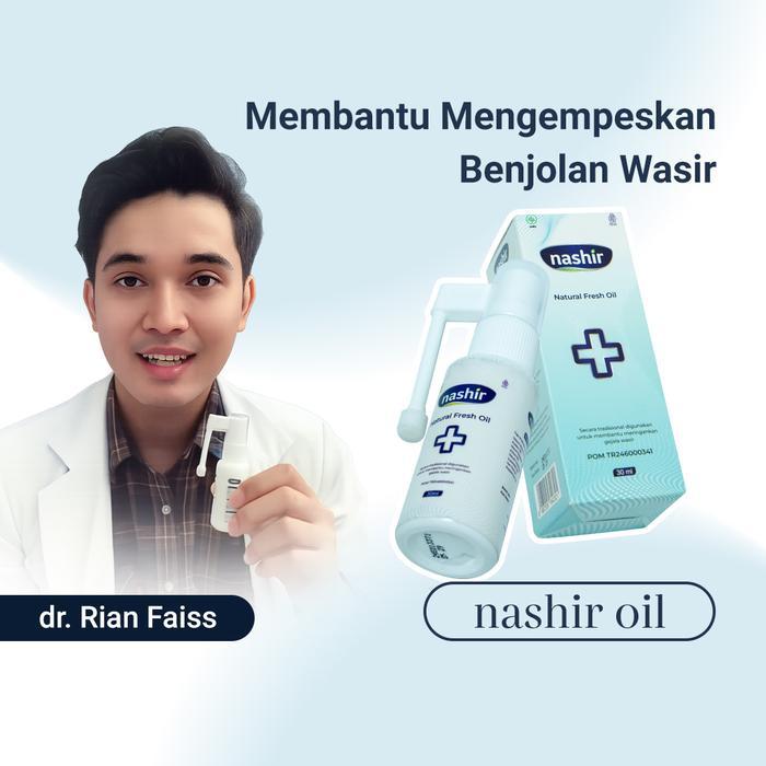 Nashir Spray Oil - Minyak Untuk Mengempeskan Wasir/Ambeien