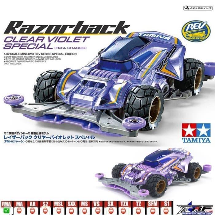 Tamiya 95524 Razorback Clear Violet Special
