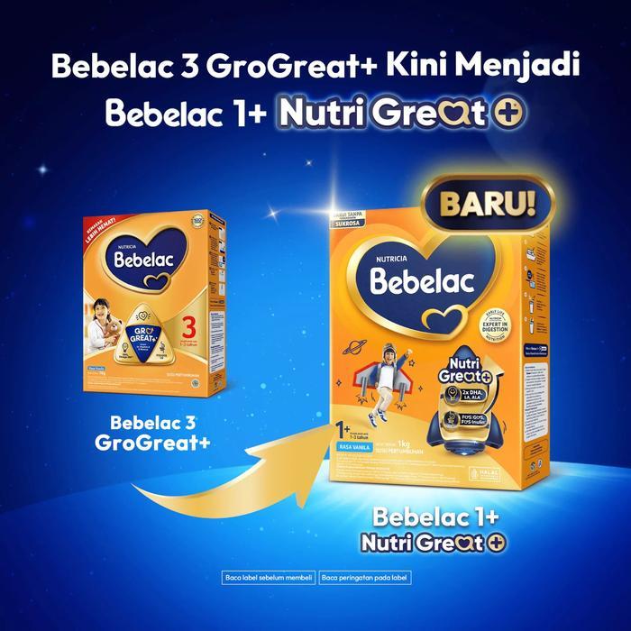 Bebelac 1+ Susu 1000 Gram Susu Anak 1-3 Tahun