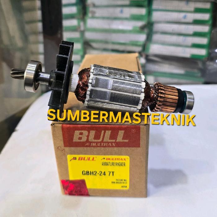 Armature Bosch Gbh 2-24 Dre Angker Rotor Mesin Rotary Hammer Bosch Gbh2-24 Dre Bosch Gbh2 24 Dre