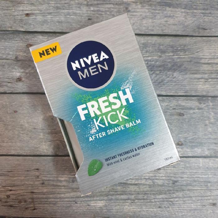 Nivea Men Fresh Kick Post After Shave Balm Mint Cactus Water Jerman Germany Singapore